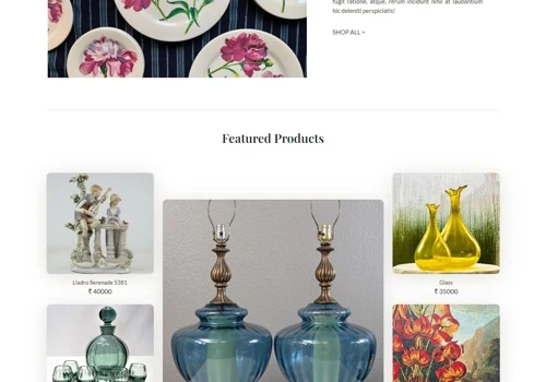 Modern House of Antiques Project