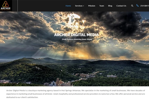 Digital Marketing Agency Website Redesign