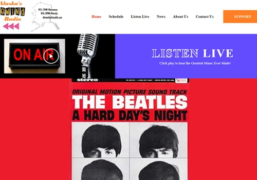 Development of online radio station