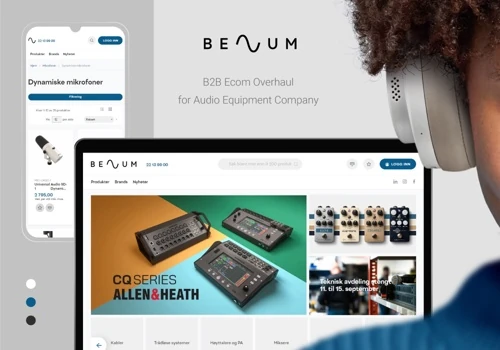 B2B distributor: Migration & Visma Integration