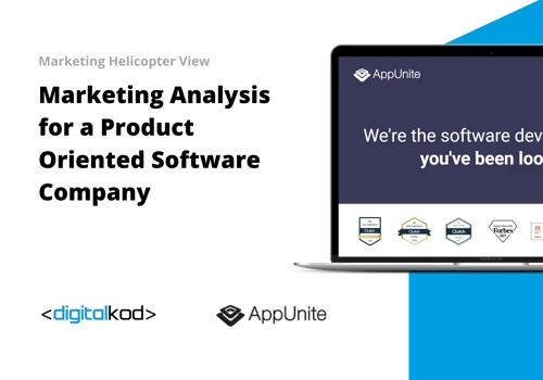 Marketing Helicopter View for a fast-growing firm