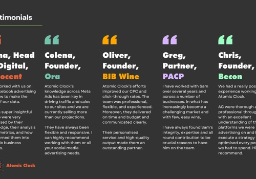 Client Testimonials