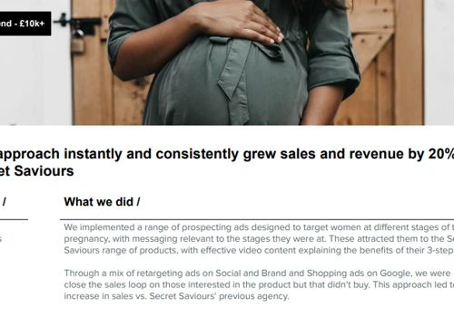 Improving revenue by 20% through Paid Social ads