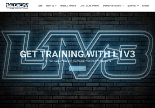 Web Development for Leg1on Training & Performance