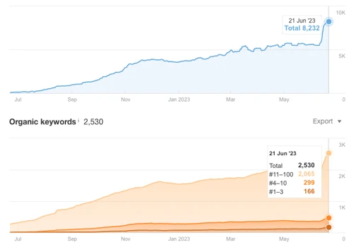 SEO Traffic Growth