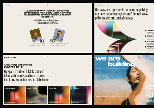 Pitch Deck Design That Sells the Vision