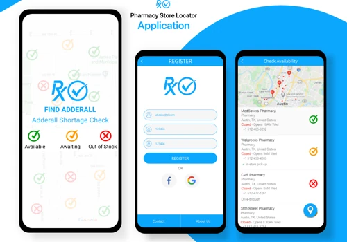 Pharmacy Store Locator App