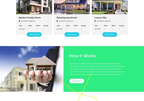 Rental Website Development