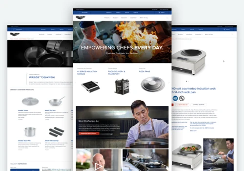 Website Redesign: Vollrath Foodservice