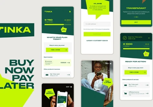 Tinka: FinTech Custom Mobile App