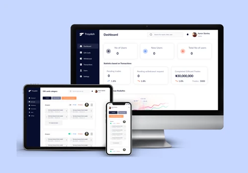 UI/UX Design & Mobile app Development for Traydah