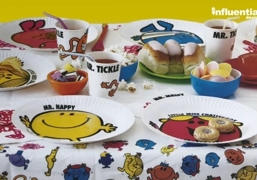Mr Men Party Wear Product & Packaging Range