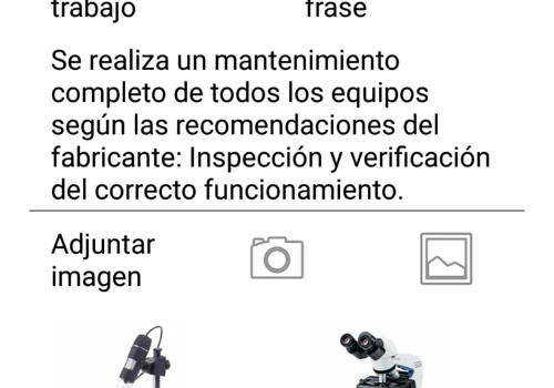 Equipment Maintanence app