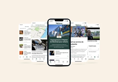 Metro Newspaper - Montreal News in a Mobile App