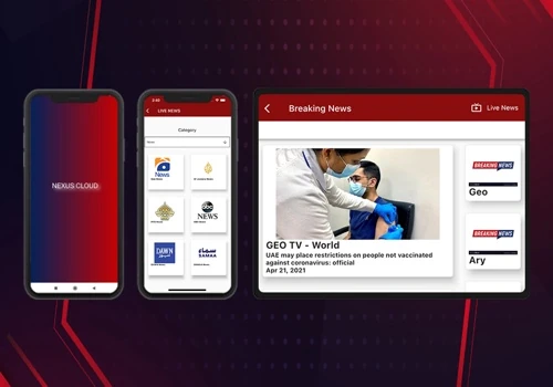 Nexus Cloud - Digital News Portal