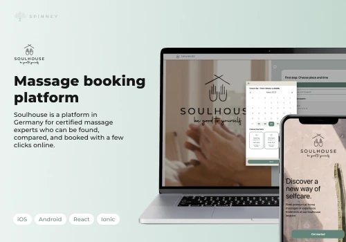 Soulhouse | Massage booking platform