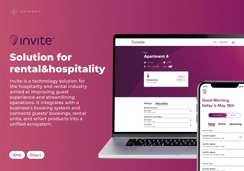 Invite | Solution for rental&hospitality
