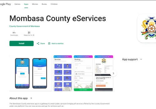 Mombasa: Digital Payment Interface for Government