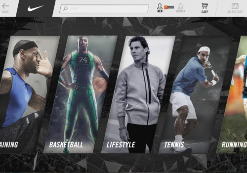 Nike Kiosk Application