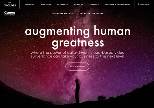 The Canon Group, Arcules Rebrand and Website