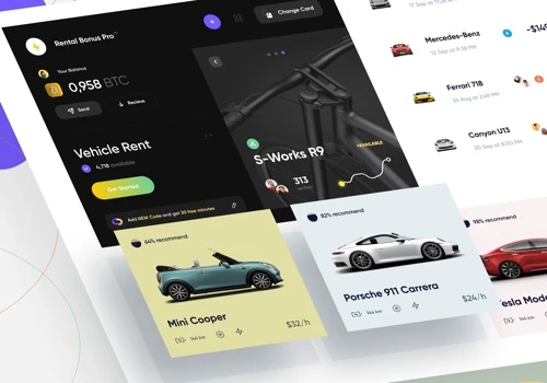 Car rental Website