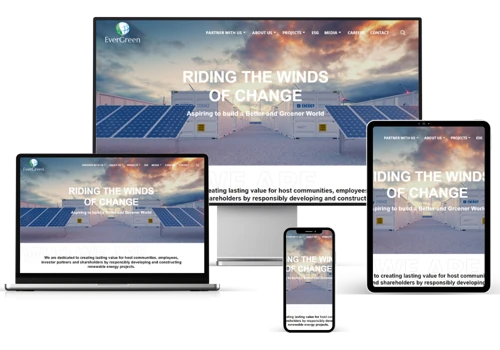 constructing renewable energy projects website