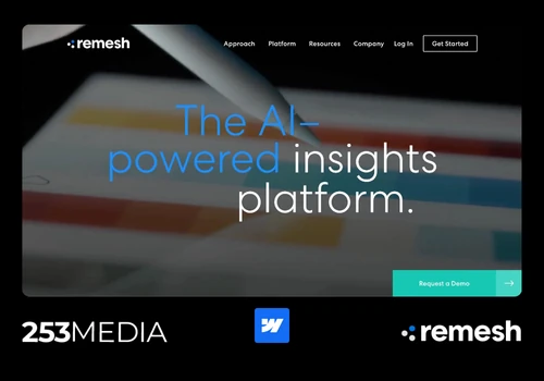 Remesh AI - Webflow