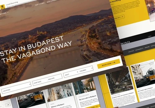 Vagabond Hotels website