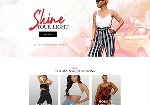 Website Design Shine Your Light