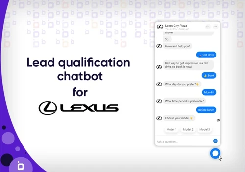 Lead qualification chatbot for Lexus