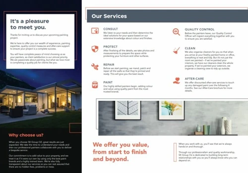 Printed Collateral Copywriting​