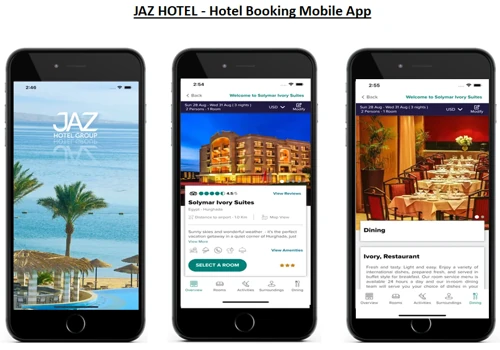 Hotel Mobile App Development Portfolio
