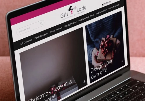GiftLady - E-commerce Website Development