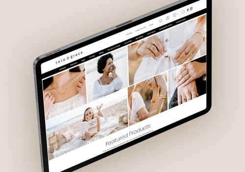Tora Grace Ecommerce Website