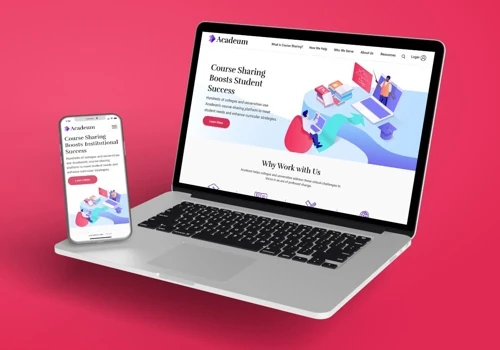 Acadeum Enterprise Website