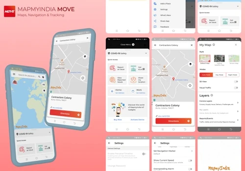 MapmyIndia Move - Navigation & Tracking App