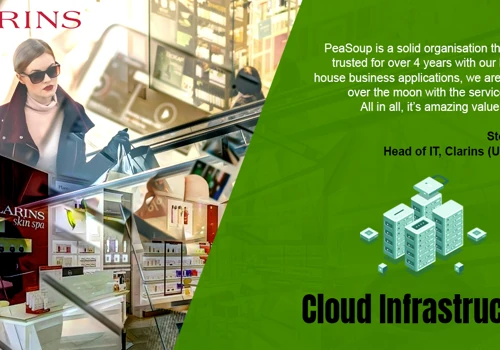 Cloud Infrastructure for Clarins