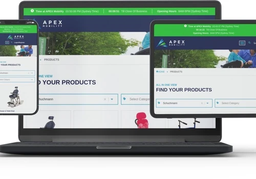 Netsuite Integrated Website for Apex Mobility