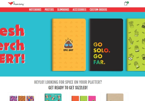 E-commerce Website for MoreCurry