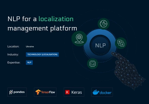 NLP for a localization management platform