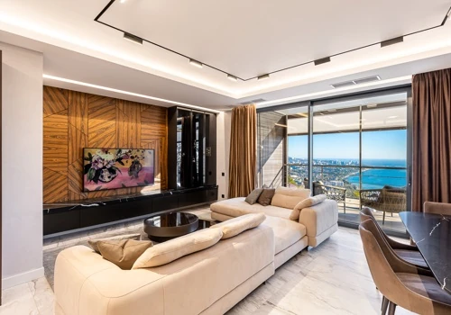 Luxury seaview apartment design by SOIA DESIGN