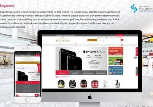 Beyonder - Ecommerce Portal in Dubai