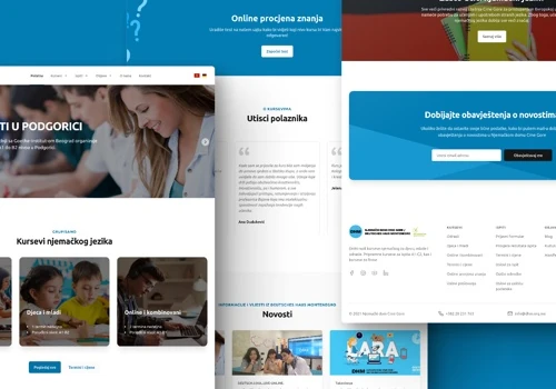 Web Dev, Content Migration & Branding for Learning Group