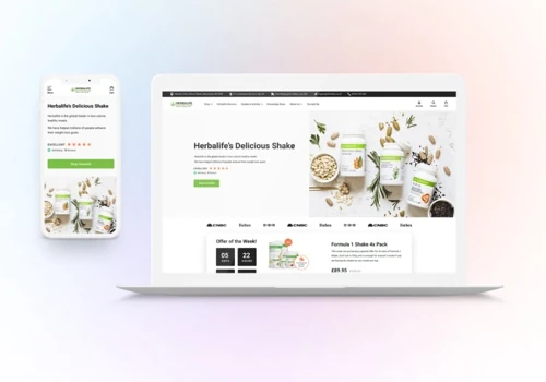 HLF Nutrition - Custom eCommerce development
