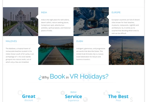 Travel agency, hotel online booking