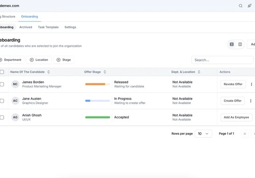 HRMS - Employee Onboarding