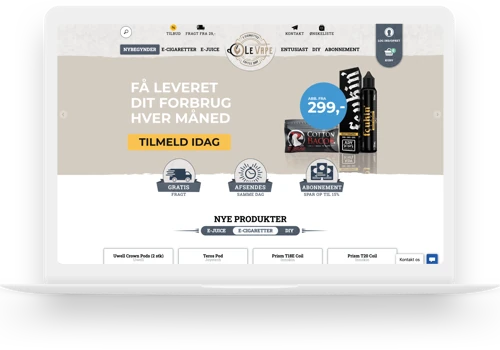 Subscription based ecommerce solution