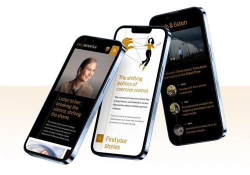 ANU Reporter website