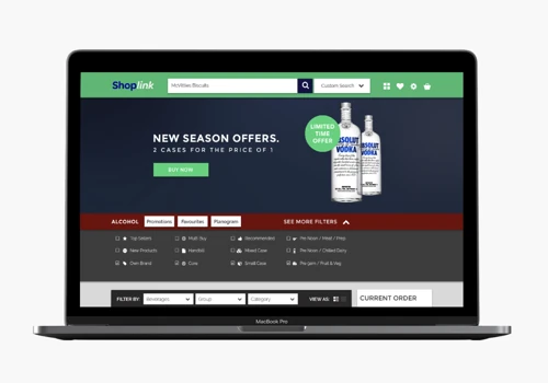 ShopLink site & app