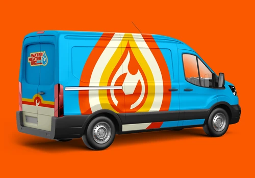 Water Heater Wiz Brand Identity